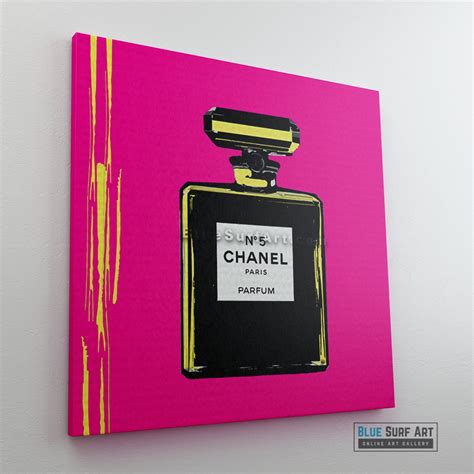 chanel perfume canvas